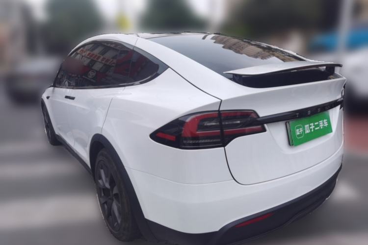 Used Tesla Model X 2023 Dual-Motor All-Wheel-Drive Version Rear Left 45 Deg