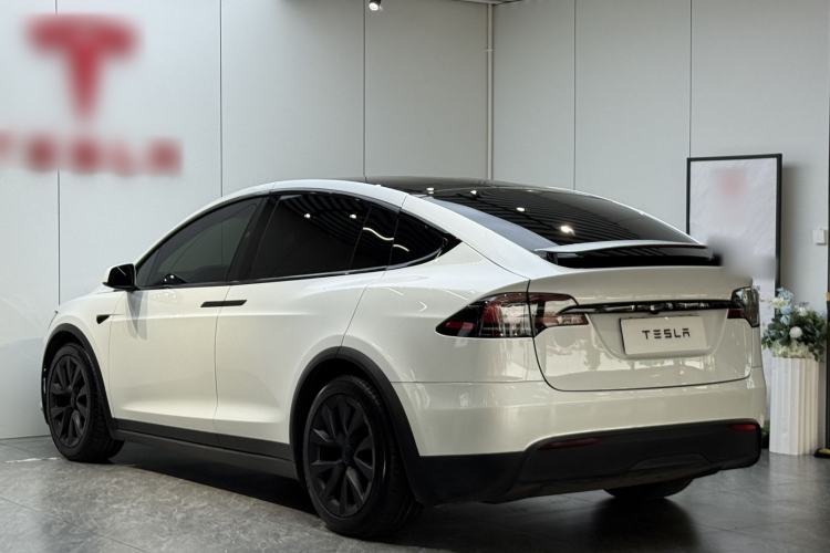Used Tesla Model X 2023 Dual-Motor All-Wheel-Drive Version Rear Left 45 Deg