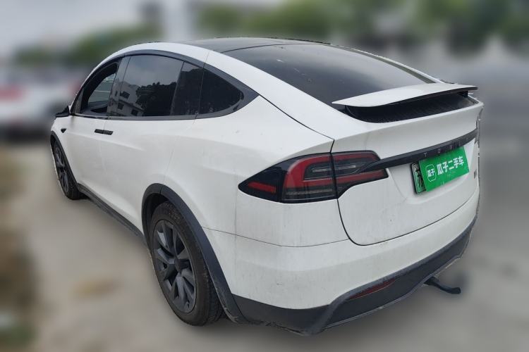 Used Tesla Model X 2023 Dual-Motor All-Wheel-Drive Version Rear Left 45 Deg