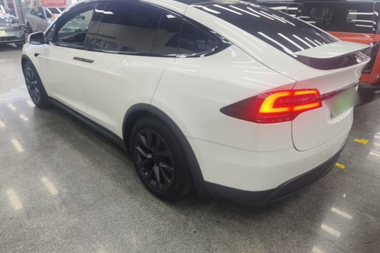 Used Tesla Model X 2023 Dual-Motor All-Wheel-Drive Version Rear Left 45 Deg