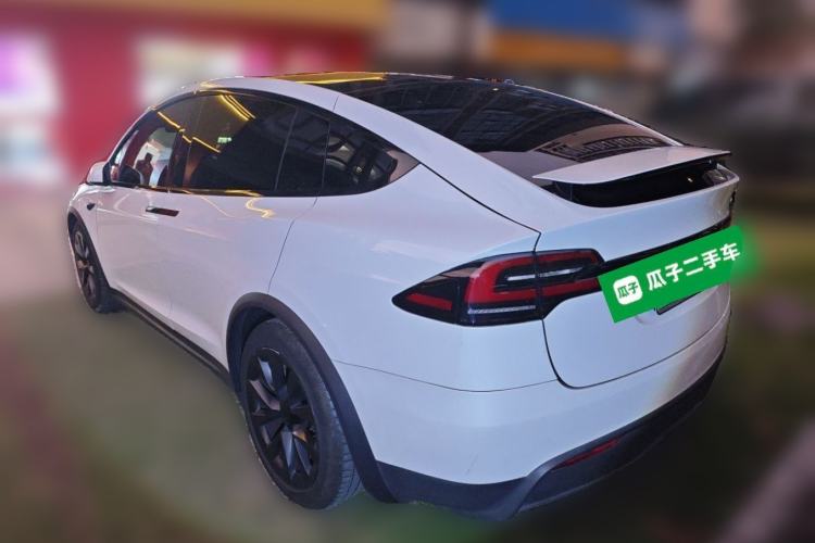 Used Tesla Model X 2023 Dual-Motor All-Wheel-Drive Version Rear Left 45 Deg