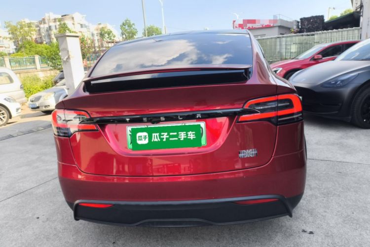 Used Tesla Model X 2023 Three-Motor All-Wheel-Drive Plaid Version Rear