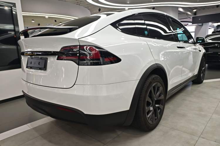 Used Tesla Model X 2023 Dual-Motor All-Wheel-Drive Version Rear Right 45 Deg