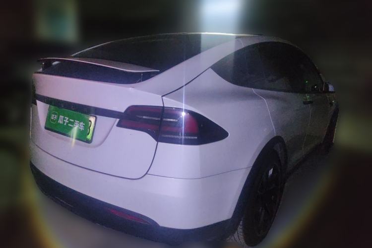Used Tesla Model X 2023 Dual-Motor All-Wheel-Drive Version Rear Right 45 Deg