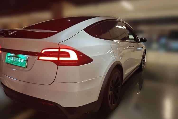 Used Tesla Model X 2023 Dual-Motor All-Wheel-Drive Version Rear Right 45 Deg