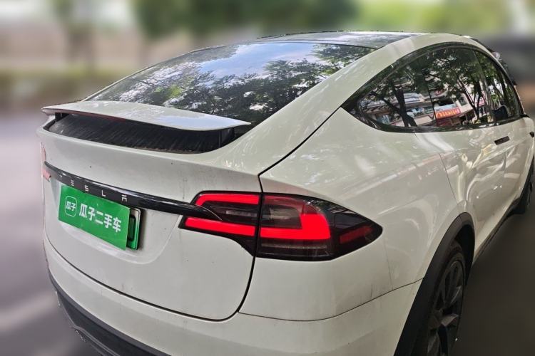 Used Tesla Model X 2023 Dual-Motor All-Wheel-Drive Version Rear Right 45 Deg