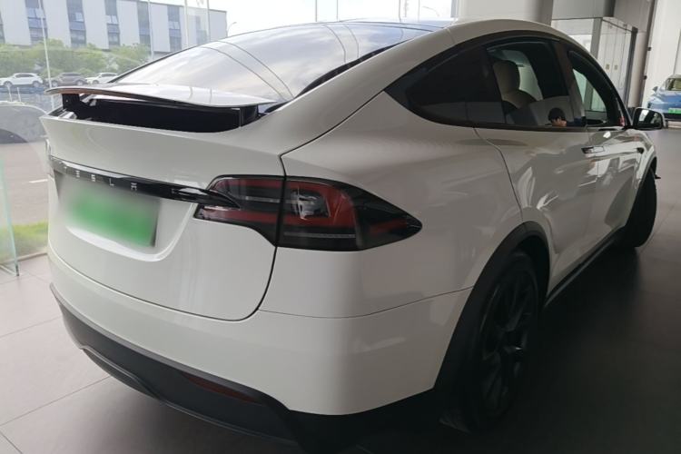 Used Tesla Model X 2023 Dual-Motor All-Wheel-Drive Version Rear Right 45 Deg