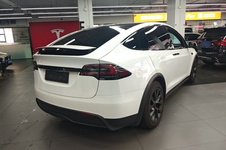 Used Tesla Model X 2023 Dual-Motor All-Wheel-Drive Version Rear Right 45 Deg