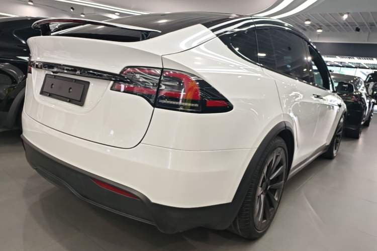 Used Tesla Model X 2023 Dual-Motor All-Wheel-Drive Version Rear Right 45 Deg