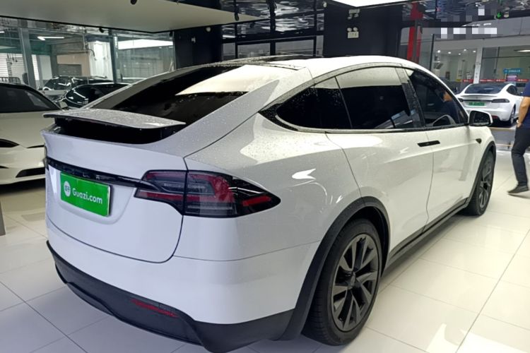 Used Tesla Model X 2023 Dual-Motor All-Wheel-Drive Version Rear Right 45 Deg