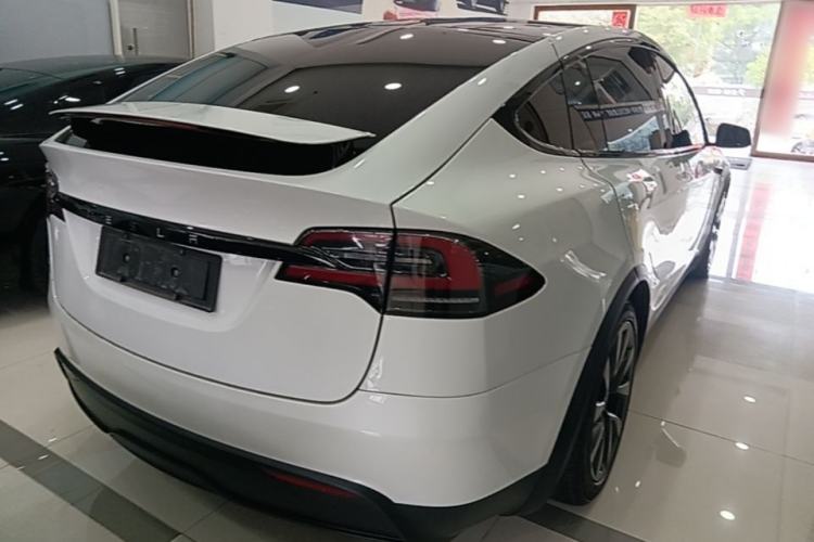 Used Tesla Model X 2023 Dual-Motor All-Wheel-Drive Version Rear Right 45 Deg