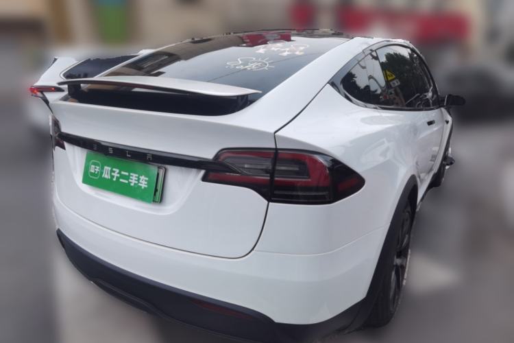 Used Tesla Model X 2023 Dual-Motor All-Wheel-Drive Version Rear Right 45 Deg