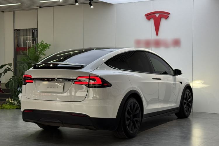 Used Tesla Model X 2023 Dual-Motor All-Wheel-Drive Version Rear Right 45 Deg