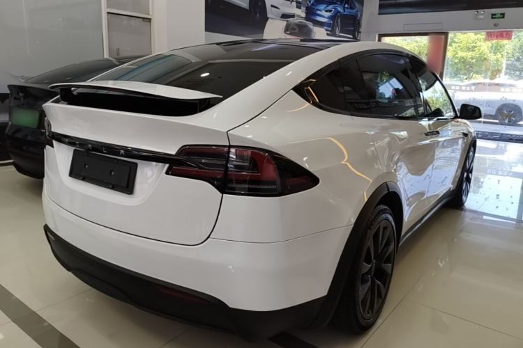 Used Tesla Model X 2023 Dual-Motor All-Wheel-Drive Version Rear Right 45 Deg