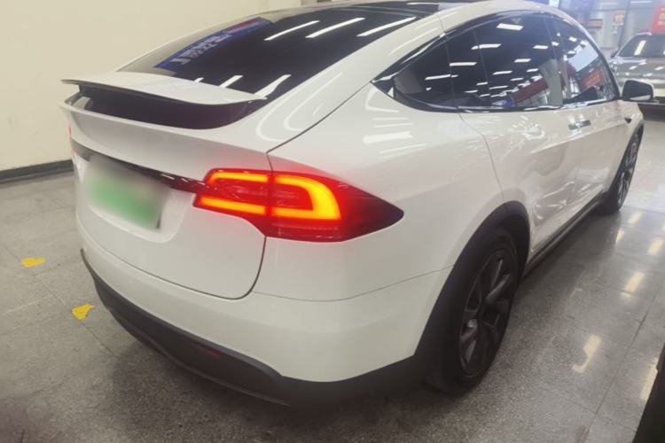 Used Tesla Model X 2023 Dual-Motor All-Wheel-Drive Version Rear Right 45 Deg