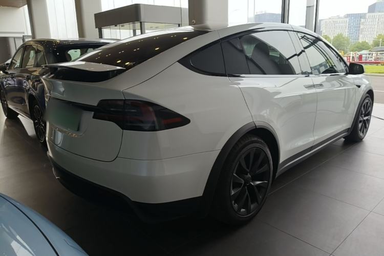 Used Tesla Model X 2023 Dual-Motor All-Wheel-Drive Version Rear Right 45 Deg