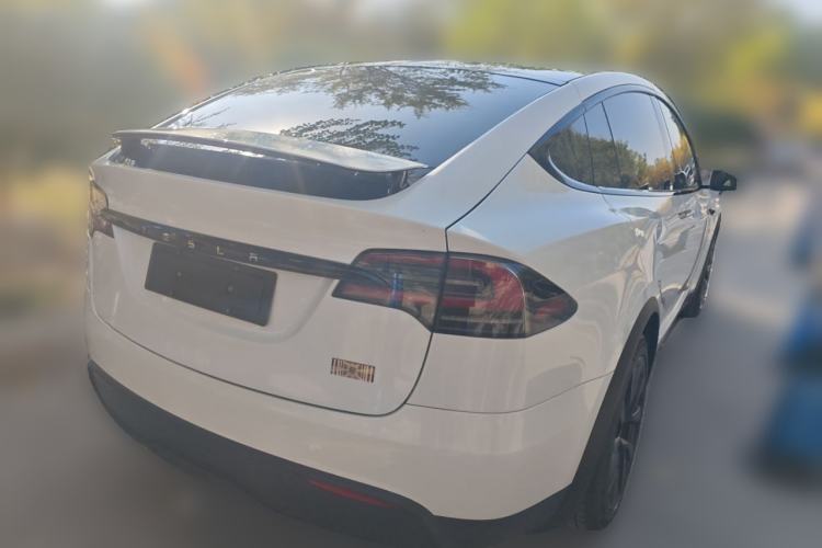 Used Tesla Model X 2023 Dual-Motor All-Wheel-Drive Version Rear Right 45 Deg