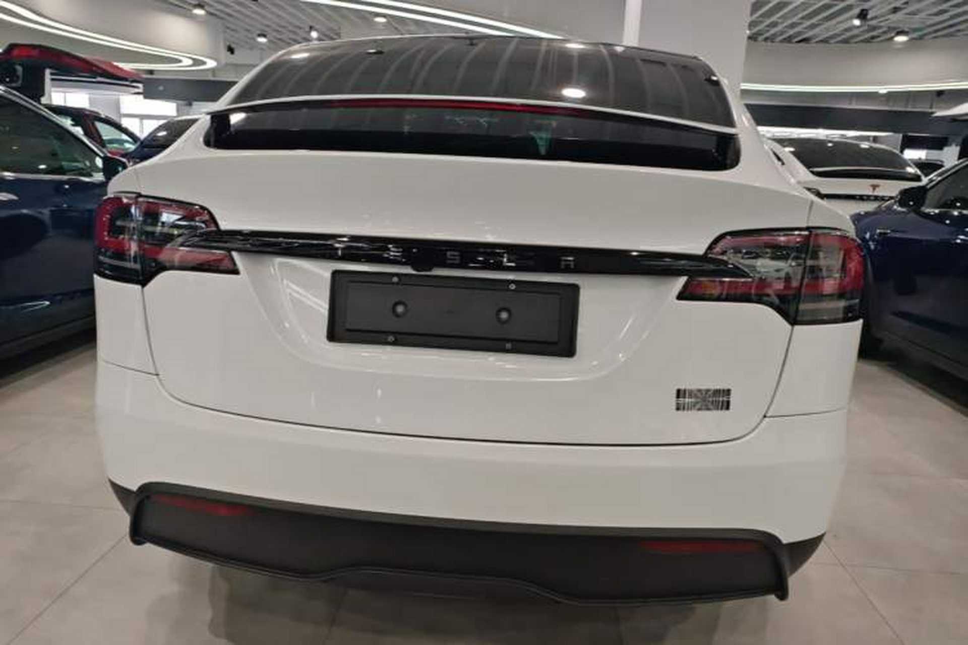 Used Tesla Model X 2023 Dual-Motor All-Wheel-Drive Version Rear
