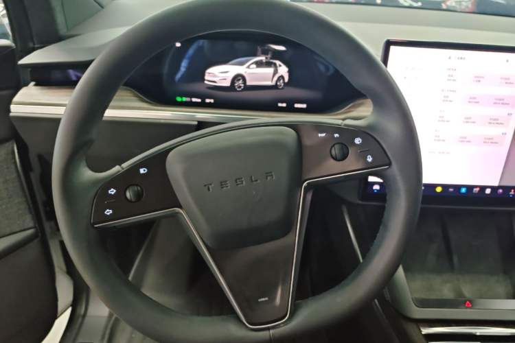 Used Tesla Model X 2023 Dual-Motor All-Wheel-Drive Version Steering Wheel