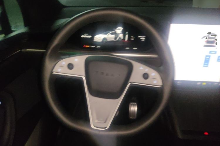 Used Tesla Model X 2023 Dual-Motor All-Wheel-Drive Version Steering Wheel