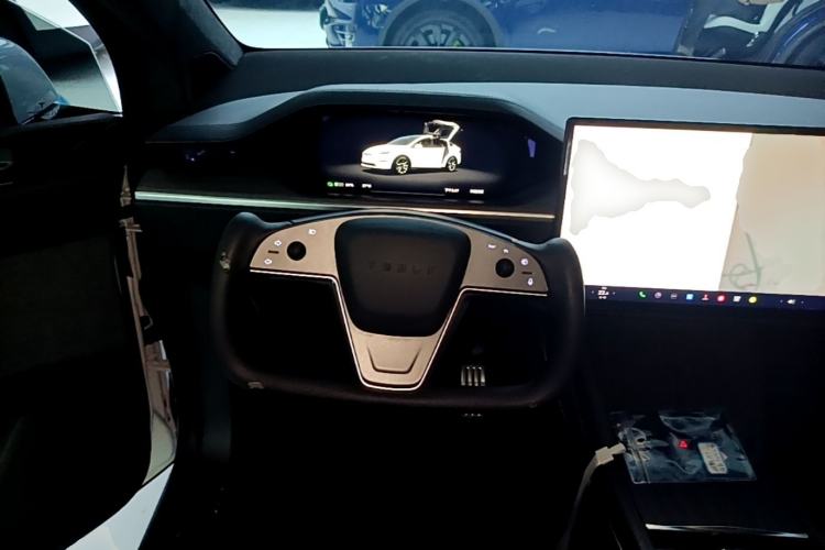 Used Tesla Model X 2023 Dual-Motor All-Wheel-Drive Version Steering Wheel