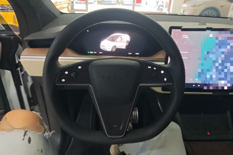 Used Tesla Model X 2023 Dual-Motor All-Wheel-Drive Version Steering Wheel