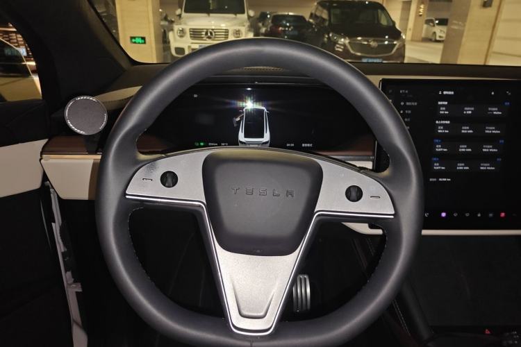 Used Tesla Model X 2023 Dual-Motor All-Wheel-Drive Version Steering Wheel