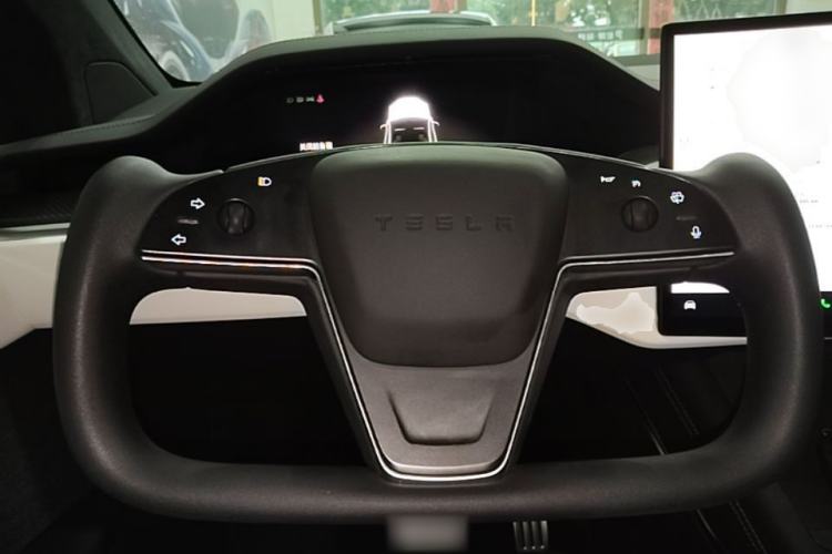 Used Tesla Model X 2023 Three-Motor All-Wheel-Drive Plaid Version Steering Wheel