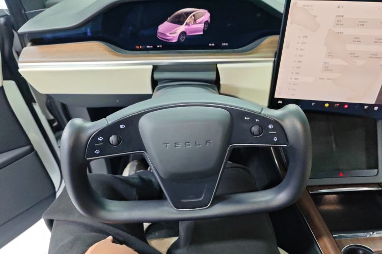 Used Tesla Model X 2023 Dual-Motor All-Wheel-Drive Version Steering Wheel