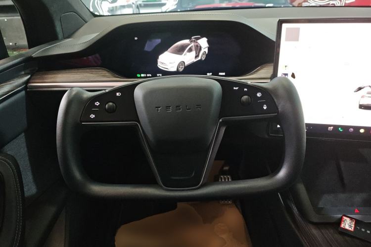 Used Tesla Model X 2023 Dual-Motor All-Wheel-Drive Version Steering Wheel