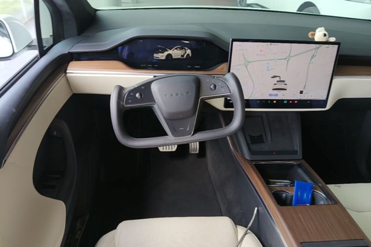 Used Tesla Model X 2023 Dual-Motor All-Wheel-Drive Version Steering Wheel