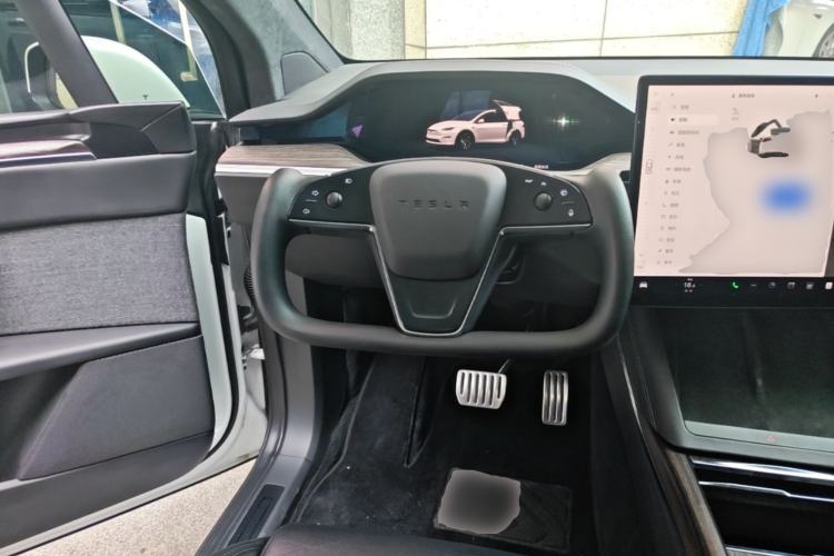 Used Tesla Model X 2023 Dual-Motor All-Wheel-Drive Version Steering Wheel