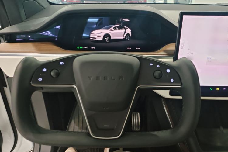 Used Tesla Model X 2023 Dual-Motor All-Wheel-Drive Version Steering Wheel