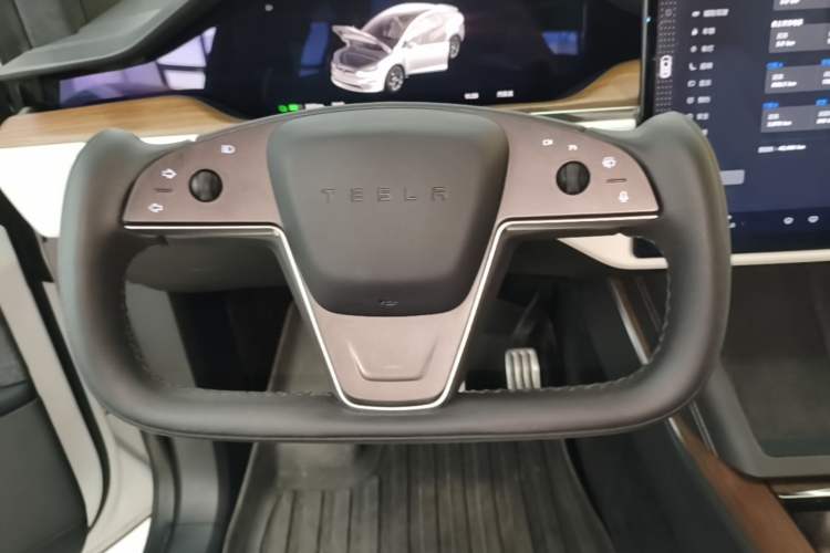 Used Tesla Model X 2023 Dual-Motor All-Wheel-Drive Version Steering Wheel
