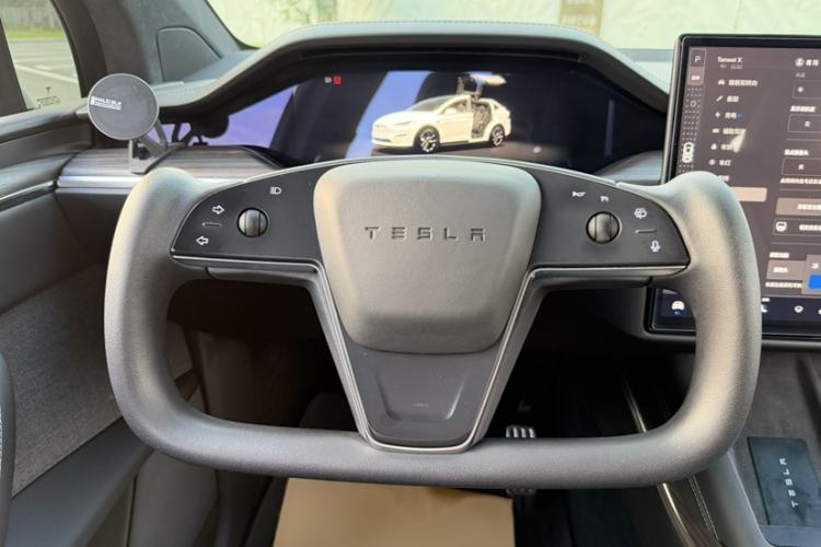 Used Tesla Model X 2023 Dual-Motor All-Wheel-Drive Version Steering Wheel