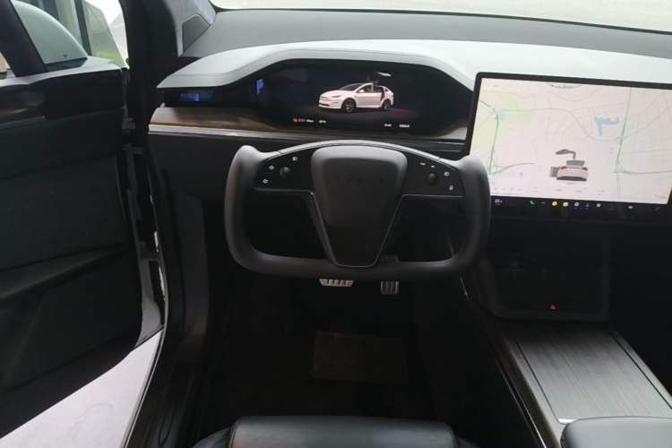 Used Tesla Model X 2023 Dual-Motor All-Wheel-Drive Version Steering Wheel