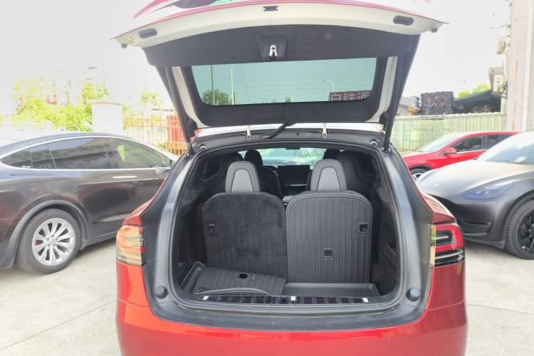 Used Tesla Model X 2023 Three-Motor All-Wheel-Drive Plaid Version Trunk