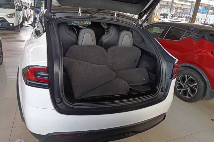 Used Tesla Model X 2023 Dual-Motor All-Wheel-Drive Version Trunk