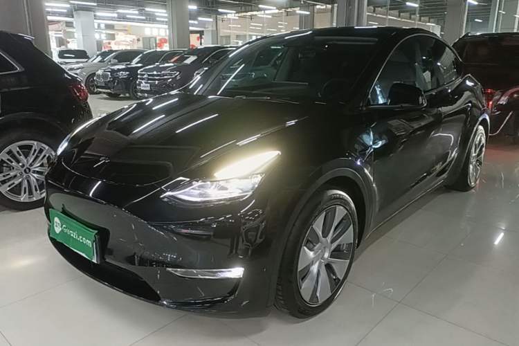 Used Tesla Model Y 2021 Standard Range Rear-Wheel Drive Version Guazi used car, China used car export, Used car for sale, Used Tesla cars, Cheapest cars for sale, Electric vehicle, New energy car