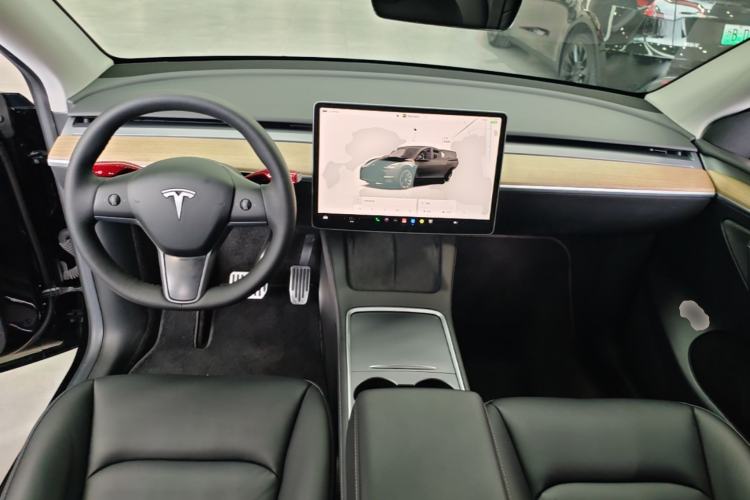 Used Tesla Model Y 2021 Revised Version 2 Long-Range All-Wheel-Drive Edition Center Console