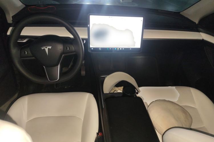 Used Tesla Model Y 2021 Standard Range Rear-Wheel Drive Version Center Console