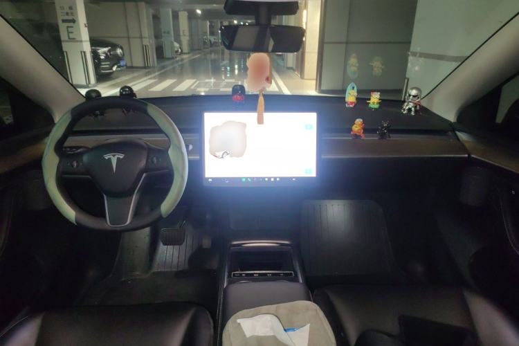 Used Tesla Model Y 2021 Standard Range Rear-Wheel Drive Version Center Console