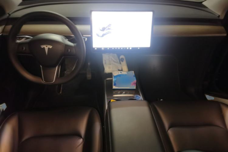 Used Tesla Model Y 2021 Standard Range Rear-Wheel Drive Version Center Console