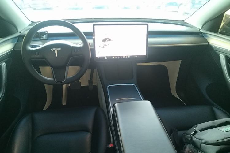 Used Tesla Model Y 2021 Standard Range Rear-Wheel Drive Version Center Console