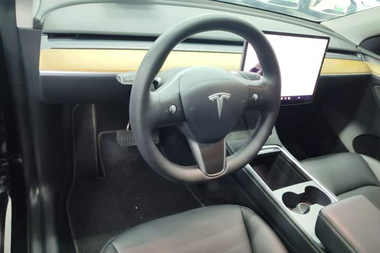 Used Tesla Model Y 2021 Standard Range Rear-Wheel Drive Version Center Console