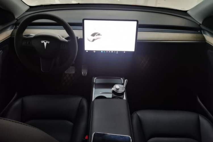 Used Tesla Model Y 2021 Standard Range Rear-Wheel Drive Version Center Console