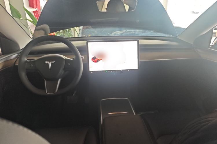 Used Tesla Model Y 2021 Standard Range Rear-Wheel Drive Version Center Console