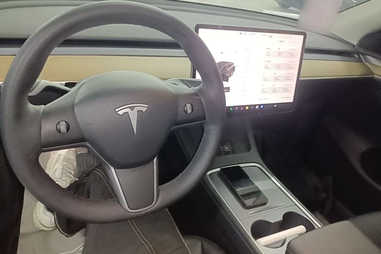 Used Tesla Model Y 2021 Standard Range Rear-Wheel Drive Version Center Console