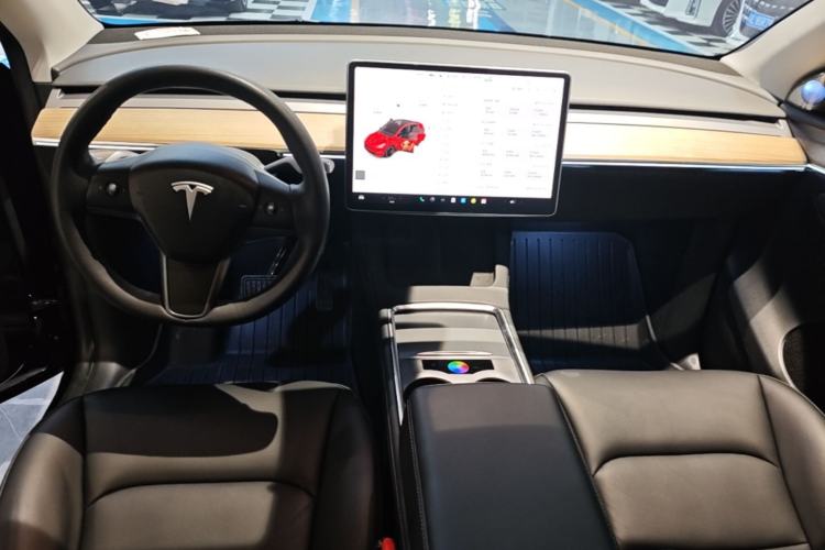 Used Tesla Model Y 2021 Standard Range Rear-Wheel Drive Version Center Console
