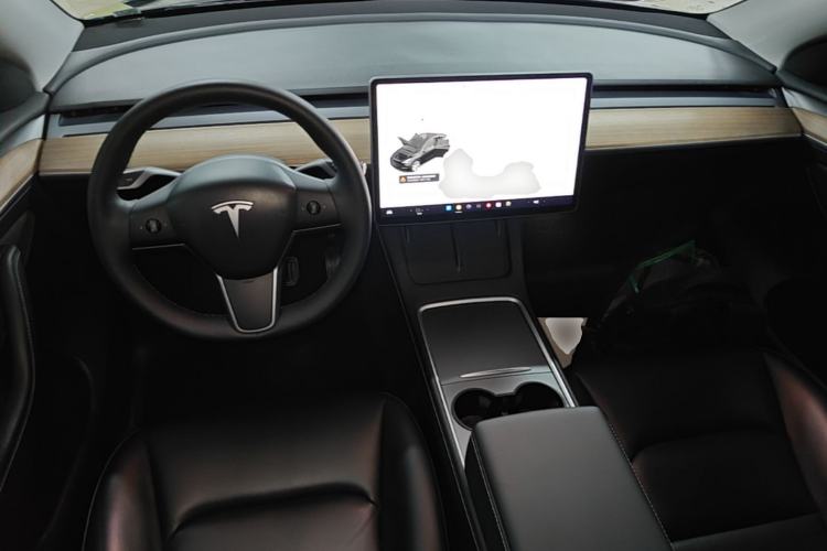 Used Tesla Model Y 2021 Standard Range Rear-Wheel Drive Version Center Console